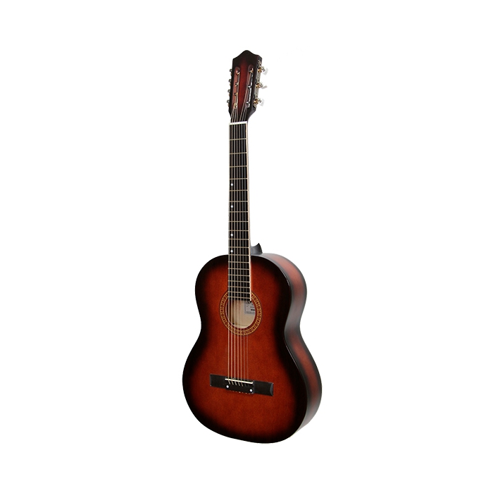 Акустическая гитара 7-струнная, цвет махагони, Амистар фото